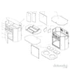 Boîtier de caméra de vidéosurveillance POD BOB (Bi-Ocular Box) IP66 (BOB-BASE)