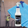 Pro-Clean Security Camera Lens Cleaning & Polish Solution 32OZ + 3 Microfiber Cloths(DW-32OZ-SOL)