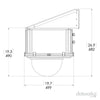 HD12 Base Broadcast PTZ Camera Housing (HD12-BASE)