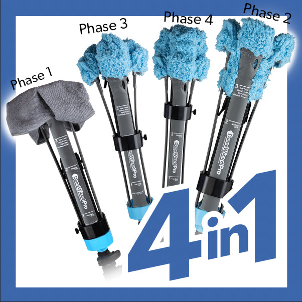 DomeWizard PRO™ 25FT or 40FT (3-Pack) - Security Camera Cleaning