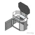 Boîtier de caméra de vidéosurveillance POD BOB (Bi-Ocular Box) IP66 (BOB-BASE) 