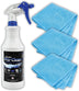 Pro-Clean Security Camera Lens Cleaning & Polish Solution 32OZ + 3 Microfiber Cloths(DW-32OZ-SOL)