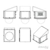 HD12 CoolDome™ Broadcasting Camera Enclosure (HD12-CD)
