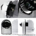 Gabinete de câmera preto modelo básico D2 IP68 (D2-BASE-BLK)