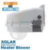 D2 Heater Blower Solar High Efficiency Power Camera Enclosure IP68 (D2-HB-SOLAR) - Dotworkz Systems