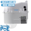D3 Tornado Dual Blower Camera Enclosure IP68 with PoE (D3-TR-POE)