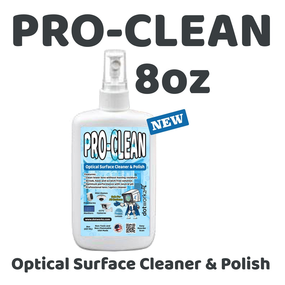 ProClean Lens Cleaning Solution 8oz (DW8OZSOL) Dotworkz Systems