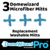 डोमविज़ार्ड मिट 3-पैक (DW-3MIT-BL)