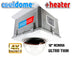 HD12 COOLDOME™ アクティブ冷却およびヒーター ブロワー放送用カメラ エンクロージャ (HD12-CD-HB)