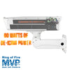 S-Type IP66 Ring of Fire De-Icing Camera Housing at Stainless Steel Arm (ST-RF-MVP-SS)