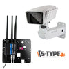 S-Type IP66 Tornado PoE+ Camera Housing and Stainless Steel Arm (ST-TR-POE-P-SS)