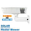 S-Type IP66 Heater Blower Solar and Stainless Steel Arm High Efficiency Power (ST-HB-SOLAR-SS)