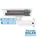 S-Type IP66 Tornado Solar Dual Blower High Efficiency Power Camera Enclosure para sa Solar Application at Stainless Steel Arm (ST-TR-SOLAR-SS)